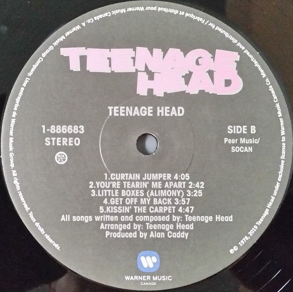 Teenage Head : Teenage Head (LP, Album + 7", Single + RSD, Ltd, RE, RM)