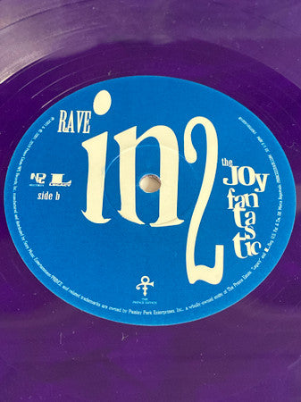 The Artist (Formerly Known As Prince) : Rave In2 The Joy Fantastic (2xLP, Album, Ltd, RE, Pur)