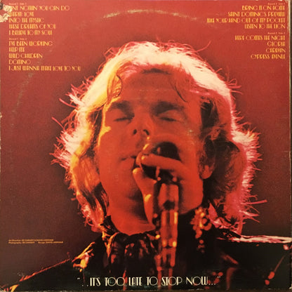 Van Morrison : It's Too Late To Stop Now (2xLP, Album)