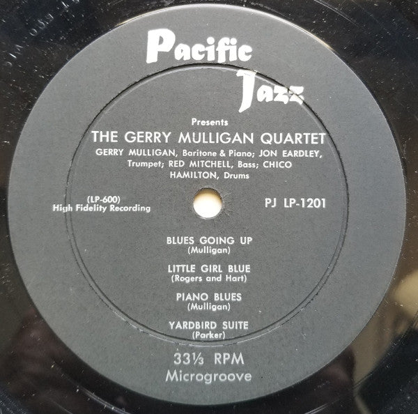 Gerry Mulligan : California Concerts (LP, Album, Mono, H, )