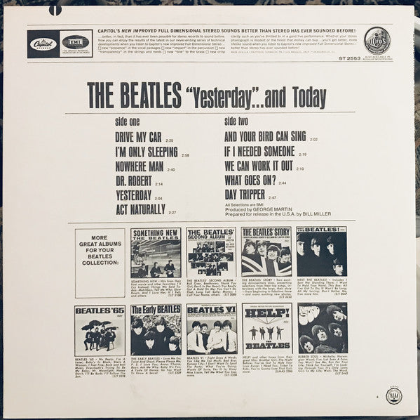 The Beatles : Yesterday And Today (LP, Album, Comp, RE, Los)