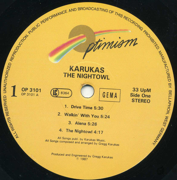 Karukas* : The Nightowl (LP, Album)