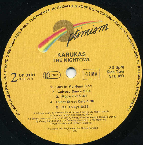 Karukas* : The Nightowl (LP, Album)