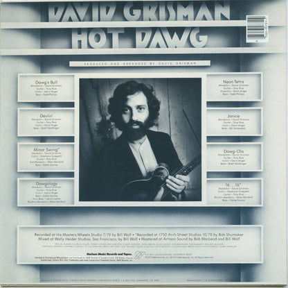 David Grisman : Hot Dawg (LP, Album, RE)