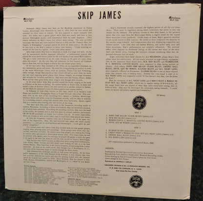 Skip James : Greatest Of The Delta Blues Singers (LP, Album, RE)