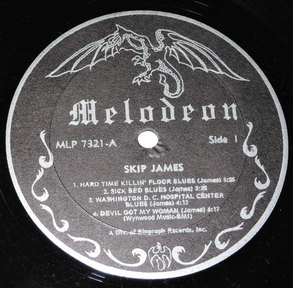 Skip James : Greatest Of The Delta Blues Singers (LP, Album, RE)