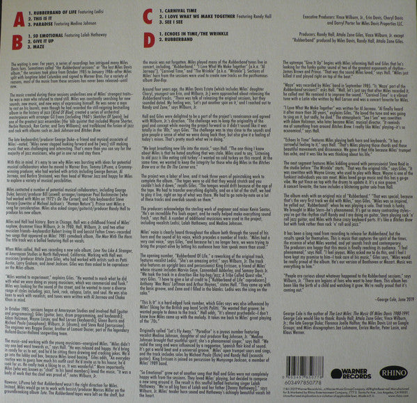 Miles Davis : Rubberband (2xLP, Album)