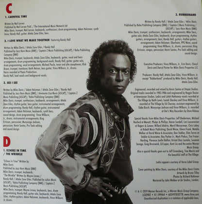 Miles Davis : Rubberband (2xLP, Album)