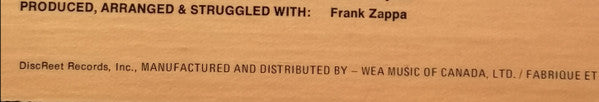 Frank Zappa : Apostrophe (') (LP, Album)