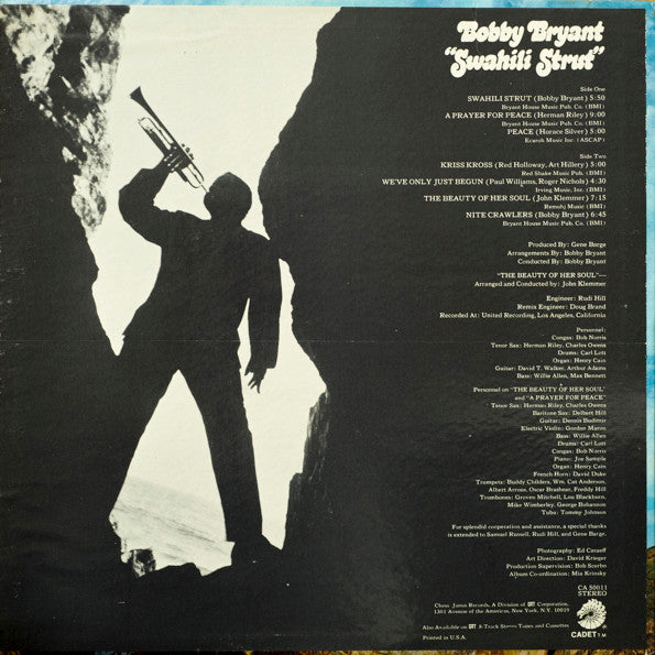 Bobby Bryant : Swahili Strut (LP, Album)