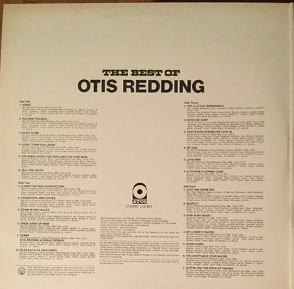 Otis Redding : The Best Of Otis Redding (2xLP, Comp, Gat)