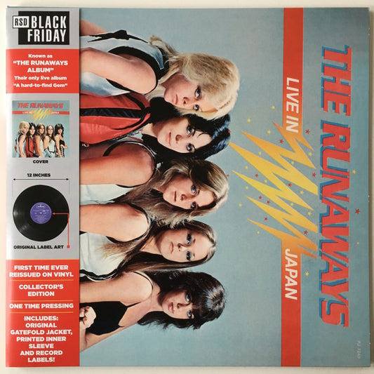 The Runaways : Live In Japan (LP, Album, RSD, RE, Col)