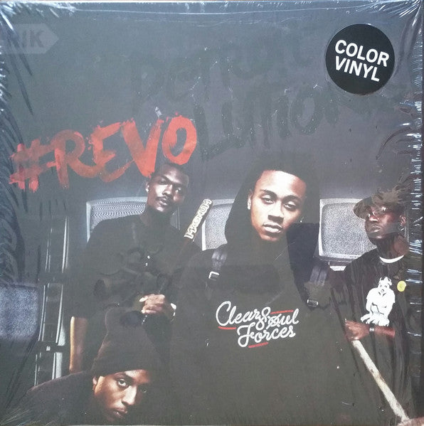 Clear Soul Forces : Detroit Revolution​(​s) (2xLP, Album, Ltd, RE, Cle)