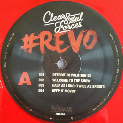 Clear Soul Forces : Detroit Revolution​(​s) (2xLP, Album, Ltd, RE, Cle)