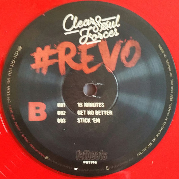 Clear Soul Forces : Detroit Revolution​(​s) (2xLP, Album, Ltd, RE, Cle)