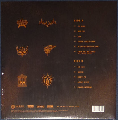 Zac Brown Band : The Owl (LP, Album, Yel)