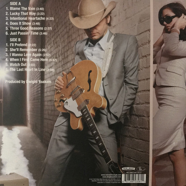 Dwight Yoakam : Blame The Vain (LP, Album, Ltd, RE, Whi)