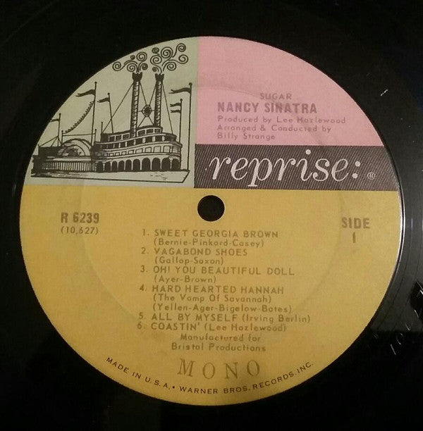 Nancy Sinatra : Sugar (LP, Album, Mono)