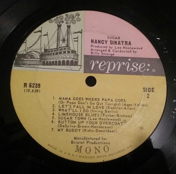 Nancy Sinatra : Sugar (LP, Album, Mono)