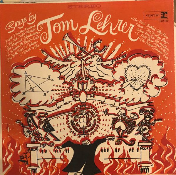 Tom Lehrer : Songs By Tom Lehrer (LP, Album, RE, Jac)