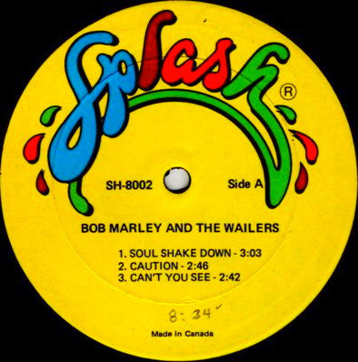 Bob Marley And The Wailers* : Shakedown (LP, Album)