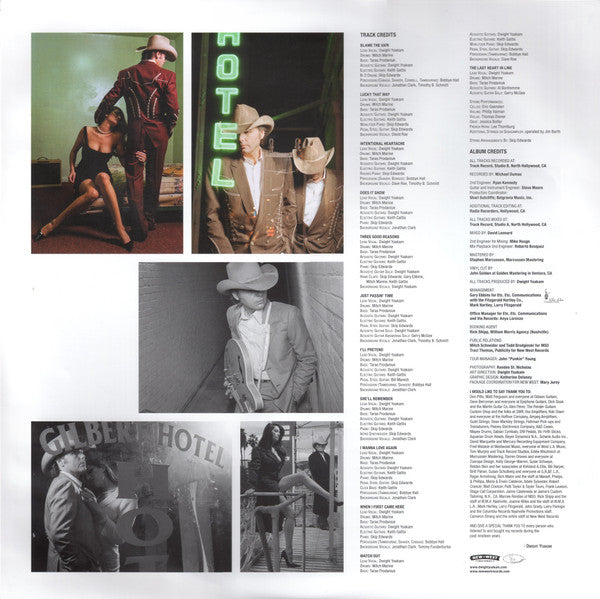 Dwight Yoakam : Blame The Vain (LP, Album, RE)