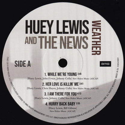 Huey Lewis And The News* : Weather (LP, Album)