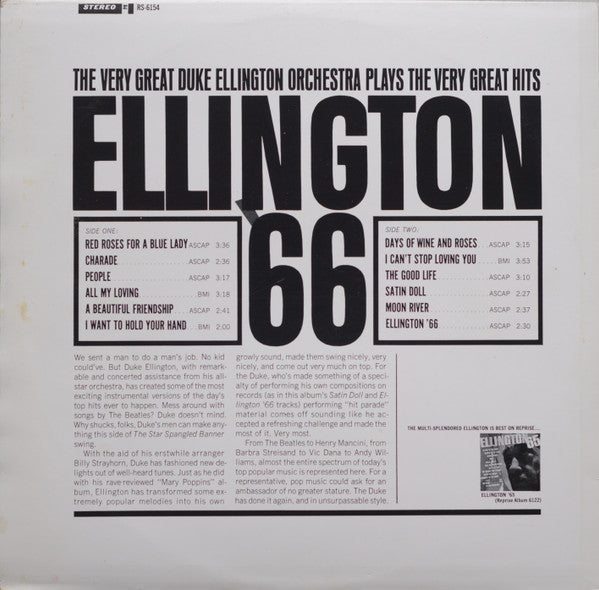 Ellington* : Ellington '66 (LP, Album)