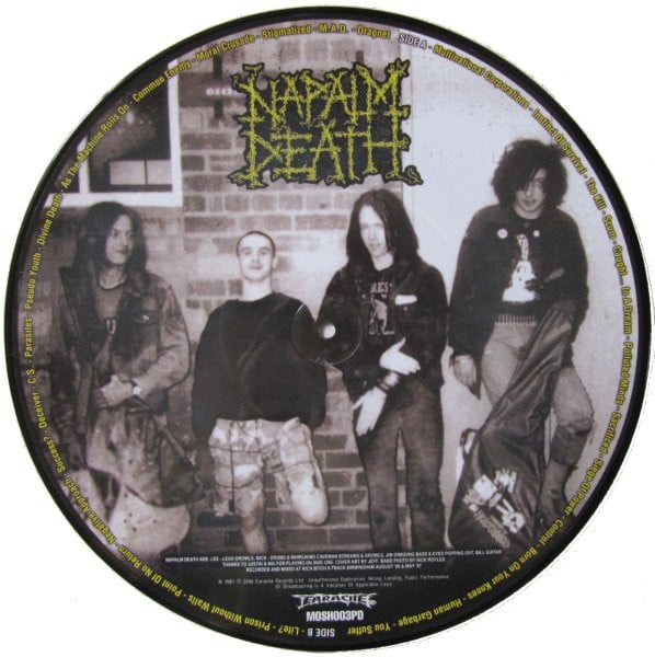 Napalm Death : Scum (LP, Album, Ltd, Pic, RE, RM)