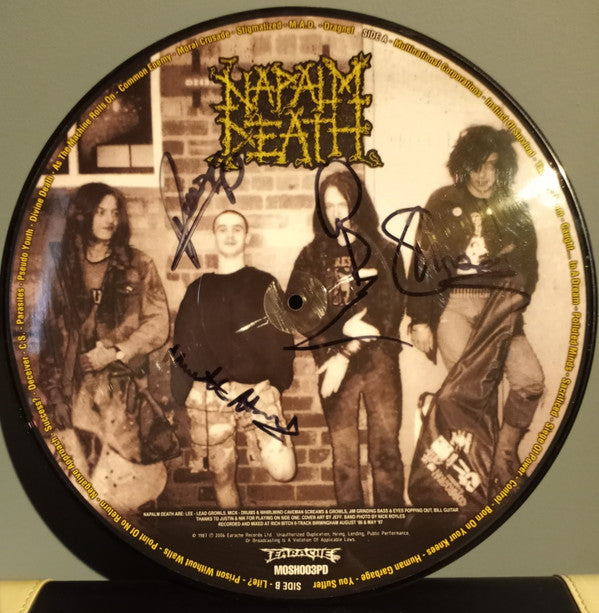 Napalm Death : Scum (LP, Album, Ltd, Pic, RE, RM)