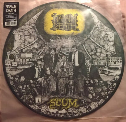Napalm Death : Scum (LP, Album, Ltd, Pic, RE, RM)