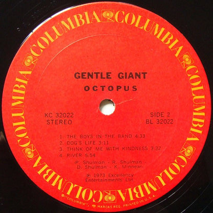 Gentle Giant : Octopus (LP, Album, Pit)