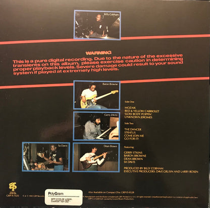 Billy Cobham : Warning (LP, Album)