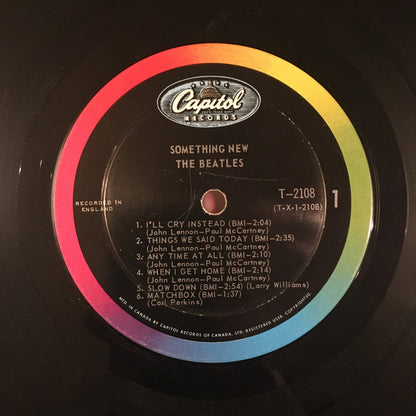 The Beatles : Something New (LP, Album, Mono)