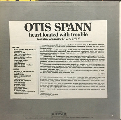 Otis Spann : Heart Loaded With Trouble (LP, Comp, Ter)