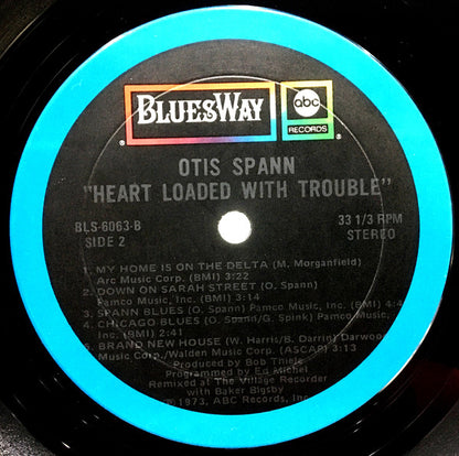 Otis Spann : Heart Loaded With Trouble (LP, Comp, Ter)