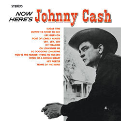 Johnny Cash : Now Here's Johnny Cash (LP, Album, RE, 180)