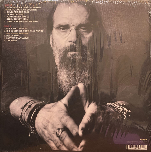 Steve Earle & The Dukes : Ghosts Of West Virginia (LP, Album, Mono)