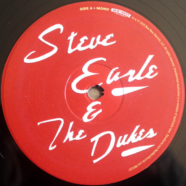 Steve Earle & The Dukes : Ghosts Of West Virginia (LP, Album, Mono)