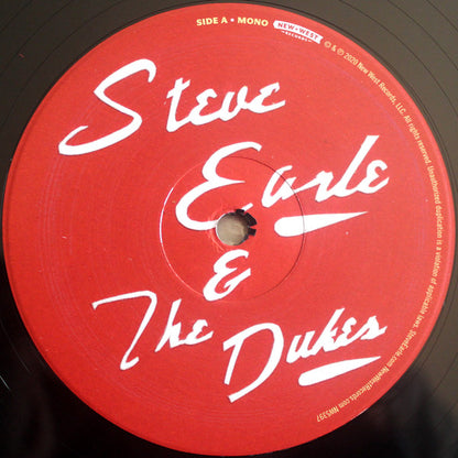 Steve Earle & The Dukes : Ghosts Of West Virginia (LP, Album, Mono)