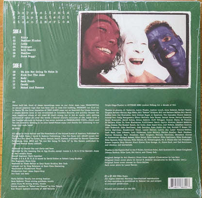 The Presidents Of The United States Of America : The Presidents Of The United States Of America (LP, Album, RE, RM)