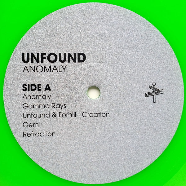 Unfound (2) : Anomaly (LP, Album, Ltd, Gre)