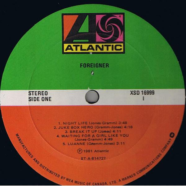 Foreigner : 4 (LP, Album)
