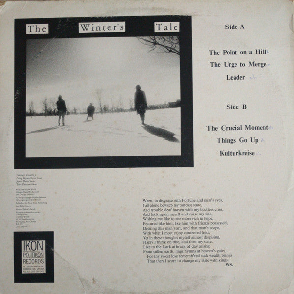 Cottage Industry : The Winter's Tale (12", EP)