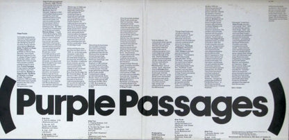 Deep Purple : Purple Passages (2xLP, Comp, Gat)