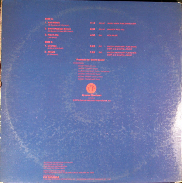 Buddy Rich : The Last Blues Album Volume 1 (LP, Album, Gat)