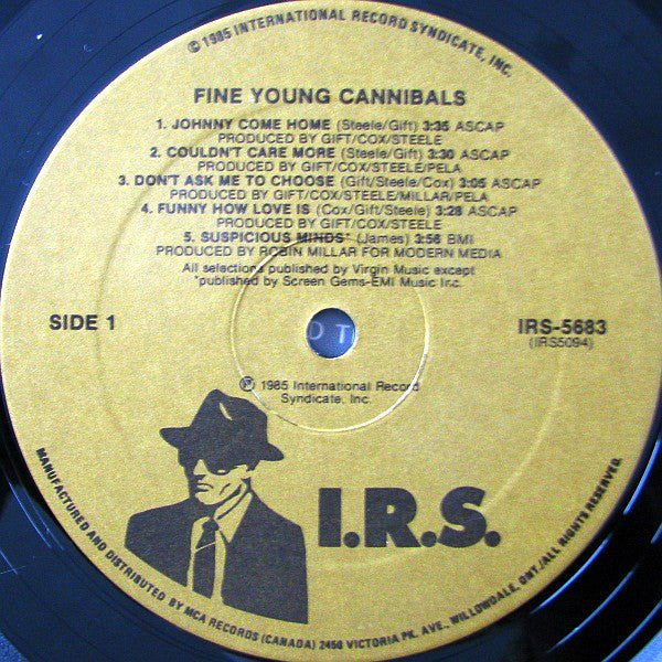 Fine Young Cannibals : Fine Young Cannibals (LP, Album)