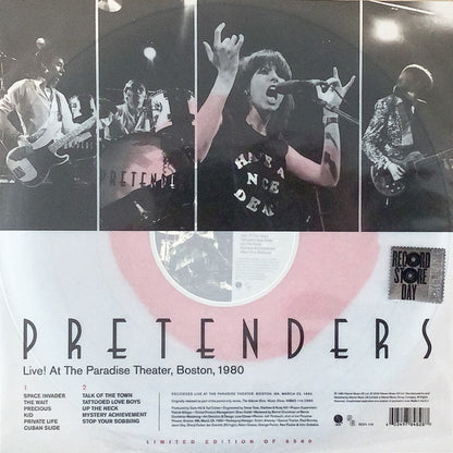 Pretenders* : Live! At The Paradise Theater, Boston, 1980 (LP, RSD, Ltd, RE, Cle)