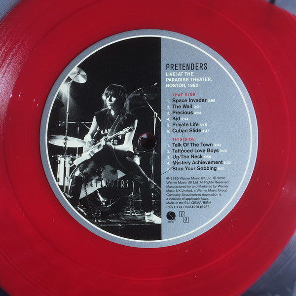 Pretenders* : Live! At The Paradise Theater, Boston, 1980 (LP, RSD, Ltd, RE, Cle)