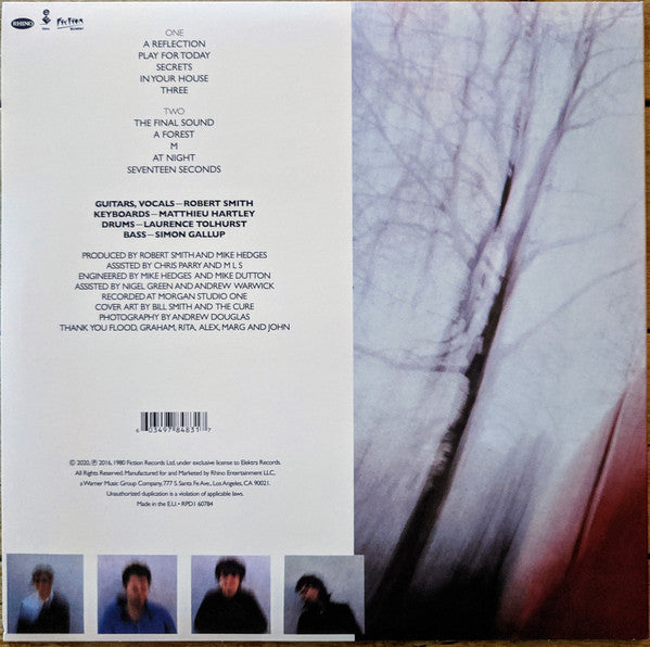The Cure : Seventeen Seconds (LP, Album, RSD, Pic, RE, 180)